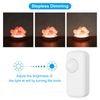 PATIKIL Inline Lamp Switch, Rotary Dimmer LED Light Controller Brightness Control Cord Switch Replacement for Table Floor Lamp Pendant Lighting, Clear