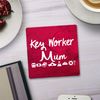 Shopagift Key Worker Mum 2 Pack Coasters - 9cm x 9cm