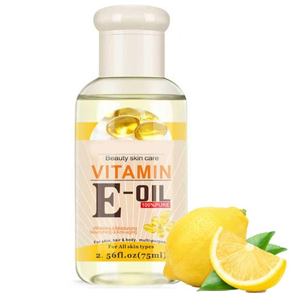 Vitamin E Skin Oil,Anti Aging Face Oil and Serum,Face Massage Oil,Vitamin E Body Oil for Dry Skin,Antioxidant & Relieve itchy Skin,Hydrating Body Oil,Body Oil Moisturiser-Gentle Massage Face&Body-75ML