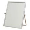 Yamamura AL-25 Aluminum Stand Mirror, Silver, Rectangular, Mirror, 6.0 x 8.1 inches (152 x 207 mm)