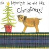 Border Terrier Christmas Cards "Christmas Star"