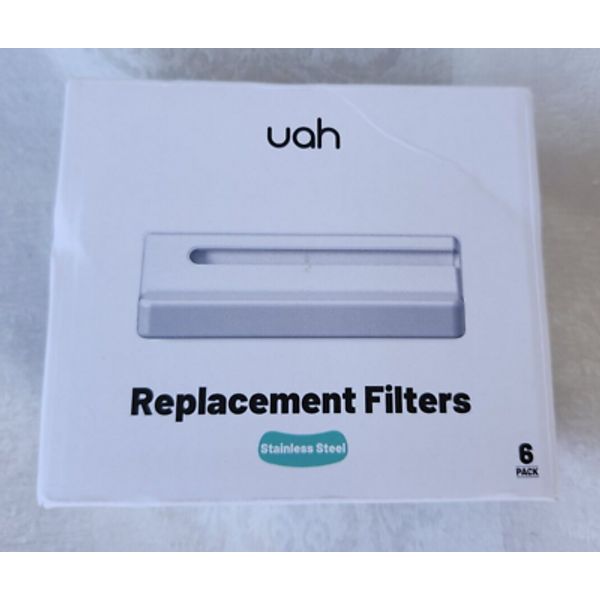 UAH Replacement Filters Model UYSJ03LX For Pet Water Fountain 6 PACK New In Box