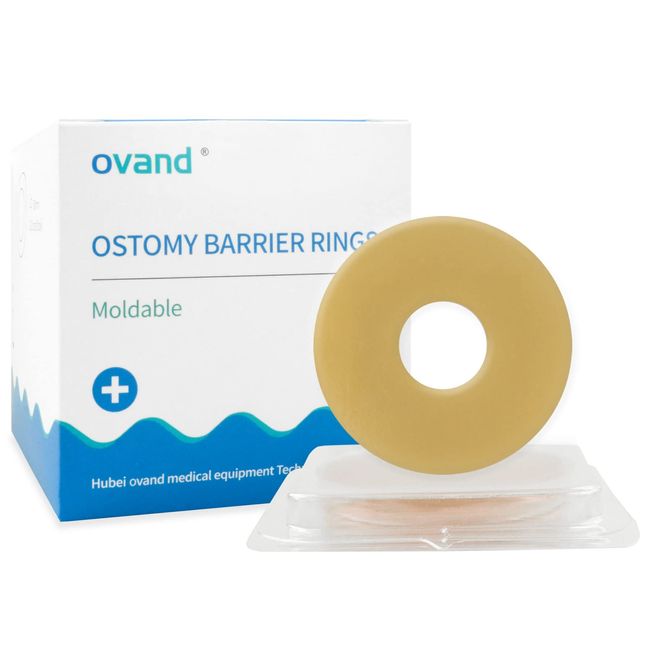 Ostomy Medical Supplies Barriere-Ring-Adapt Barriereringe Bessere Versiegelung für Ostomy-Beutel, Außendurchmesser: 5,1 cm/10,2 cm, 48 mm, Box mit 10 Stück