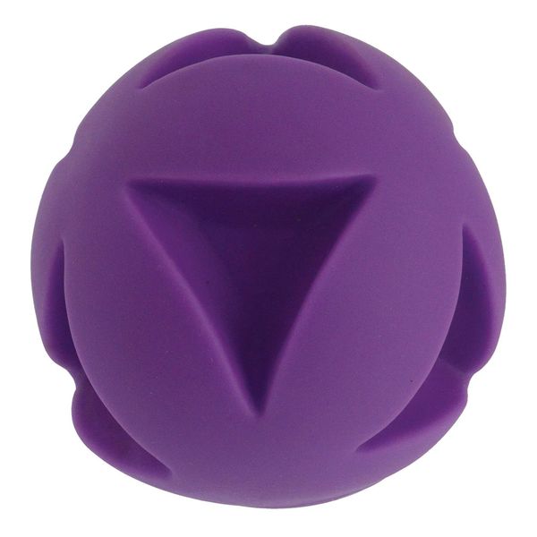 Soft-Flex Best Clutch Ball Dog Toy, 4.5-inch Grape