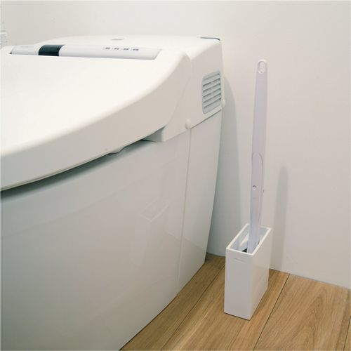 ideaco SB Stand Flushable Toilet Brush Stand, White
