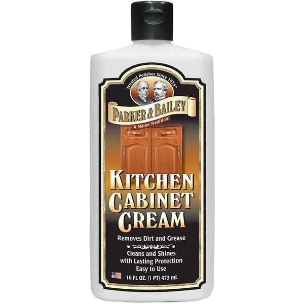 Parker and Bailey Kitchen Cabinet Cream-Wood Cleaner-Grease Remover 16 oz (1)