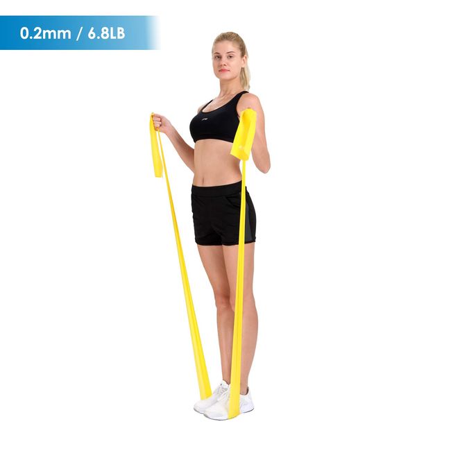 Exercise Bands for Physical Therapy (Sold Singly) | Resistance Band for  Yoga | Long Resistance Bands for Working Out | Elastic Band for Exercise at