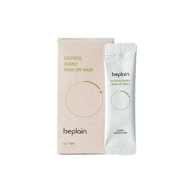 beplain beplain mung bean bubble wash off mask