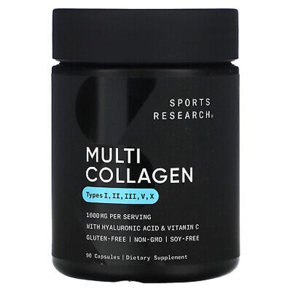 Multi Collagen , 1,600 mg, 90 Capsules