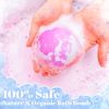 Toylink Bath Bombs for Kids with Surprise Inside Frozen Toys 8 Pack Natural Bath Bombs Handmade Spa Bath Fizzies with Jewelry Set Girls Birthday Christmas Gift