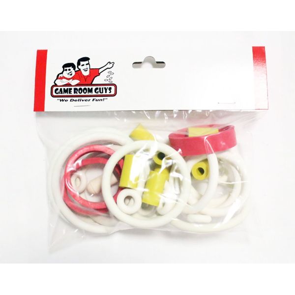 Game Room Guys Bally White Rubber Ring Kit Compatible with Bugs Bunny Pinball Machine