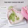 GUGUG Gua Sha and Jade Roller Set, Gua Sha Stone, Face Roller Massage Tool for Skin Care Routine, Guasha Tool for Face, Neck and Body Muscle