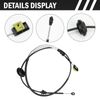 5C2Z-7E395-AA Auto Transmission Gear Shift Cable for 2005-2014 E150 E250 E350 E450 Super Duty Transmission Shift Cable 5C2Z7E395AA