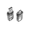LogiLink BT0054 - Bluetooth 5.0 Adapter, USB 3.2, USB-A und USB-C, Transparent, Mini