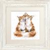 Wrendale Designs - 'Contentment' Framed Card - White