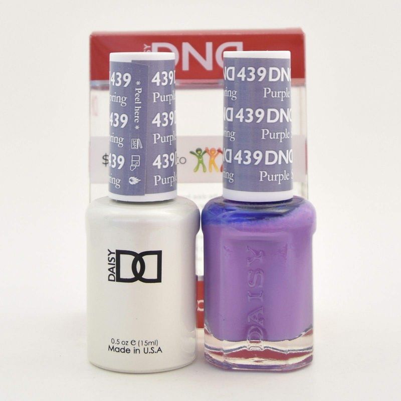 DND *Duo Gel* (Gel & Matching Polish) Spring Set 439 - Purple Spring by ...