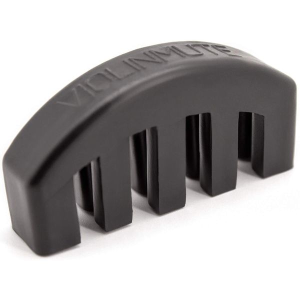 Violin Practice Mute Violin for Quiet Non-ticking Charger Ultra Violin 4/4 Rubber (Black)