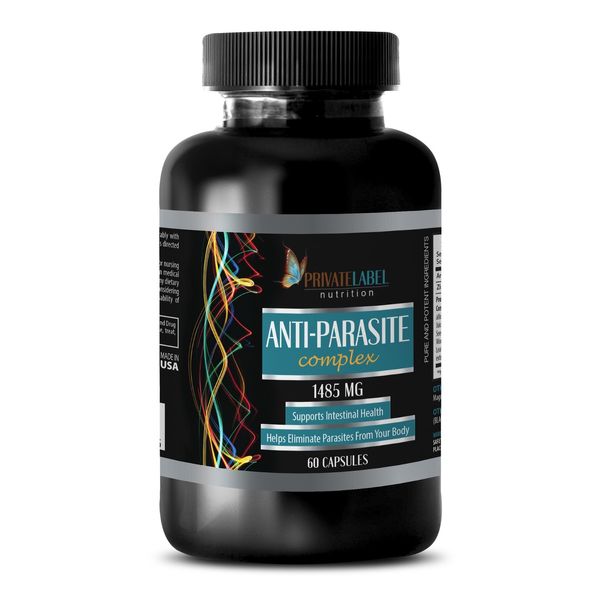 liver cleanse - ANTI-PARASITE COMPLEX - colon cleanse capsules - 1 Bottle