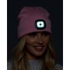 Undercover Ladies Rechargeable Beanie LED Light Hat GL1075 Pink