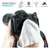 100PC Soft Microfiber Cleaner Cloth for Cleaning Camera Lens, Glasses + Phone  