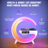 Intelligent Led Lamp Bluetooth Speaker Alarm Wireless Charger, Smart Lamp