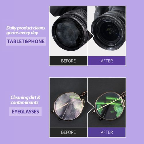 Pure-Aid Lens Wipes, Cleans Eyeglasses Camera Lenses, Smart Phones and More - 100ct (Individually Wrapped Wipes) per pack