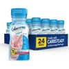 Glucerna Original Nutritional Shake, Diabetic Drink to Support Blood Sugar Management, 10g Protein, 180 Calories, Creamy Strawberry, 8-fl-oz Bottle, 24 Count