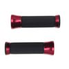 Red CNC Apollo Hand Grip 7/8 Handle Bar 22mm Left Right Front Universal Gel