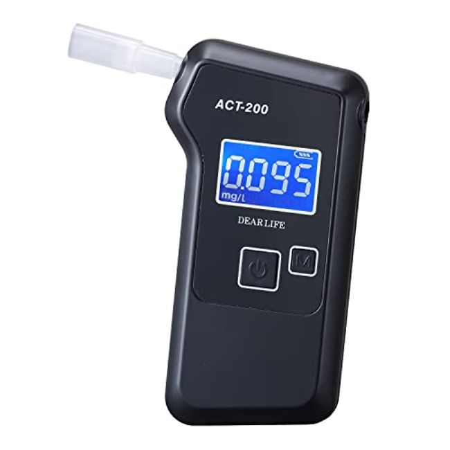 Rhino Products Fuel Cell Alcohol Checker, Japanese Manufacturer, Long Lifespan of 50,000 Times, Commercial Use ACT-200 [Alcohol Tester Specified by the National Public Safety Commission]