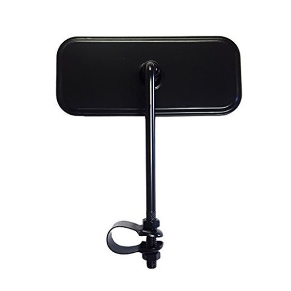 Fenix Rectangle Bicycle Mirror All Black. Lowrider Beach Cruiser Chopper