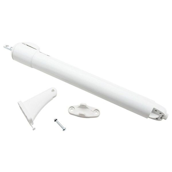 National Hardware White Metal/Plastic Screen/Storm Door Closer