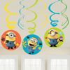 (PKT) Child Despicable Me Swirl Decorations