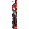 Dentalpro Black Toothbrush, Compact, Normal, Set of 6