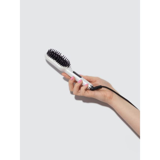 EVA NYC Glow Girl Mini Healthy Heat Thermal Straightening Brush - Compact, Bag