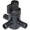 Elkhart 28910 3-Way by-Pass Crimp Valve , Black