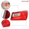 Left+Right Side Outer Brake Tail Lights Lamps Halogen For Chevy Malibu 2016-2021