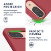 kwmobile Case Compatible with Google Pixel 9 Case - Soft Cover Compatible with Google Pixel 9 Pro Cover - Wireless Charging Dark Rose