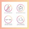 imPRESS Press-On Falsies Eyelash Clusters, Natural, Authentic
