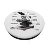 Parts Of A Microscope PopSockets Adhesive PopGrip