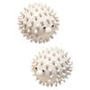 Washer and Dryer Ball (2-Pack) | Hedgehog Design | Fabric Softener Alternative