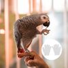 Yardwe Parrot Protective Gloves Bird Training Gloves Pet Bite Resistant Gloves White Pair