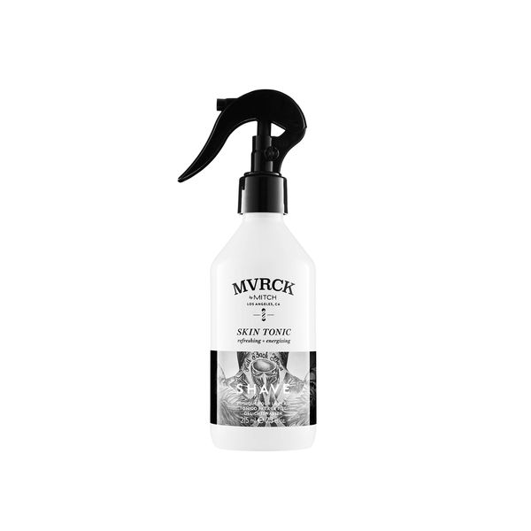 Paul Mitchell MVRCK by MITCH Skin Tonic - belebendes Gesichts-Wasser, vitalisiert die Männer-Haut vor und nach der Rasur dank kühlendem Menthol, 215 ml