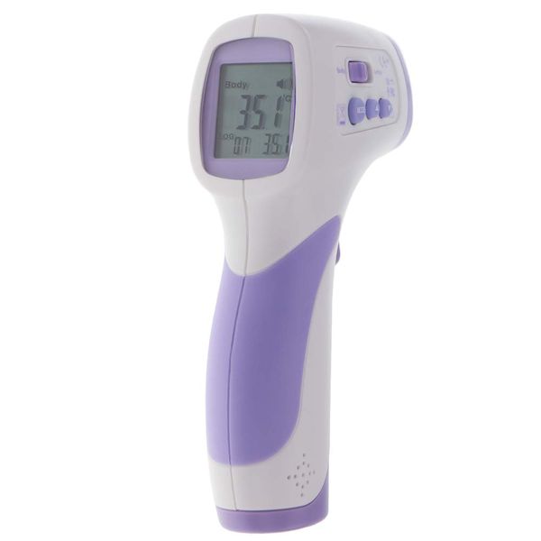 Body Temperature Thermometer, Non Contact Digital Infrared Thermometer IR Forehead Thermometer Temperature Meter with Instant-Read LCD Display for Baby and Adults