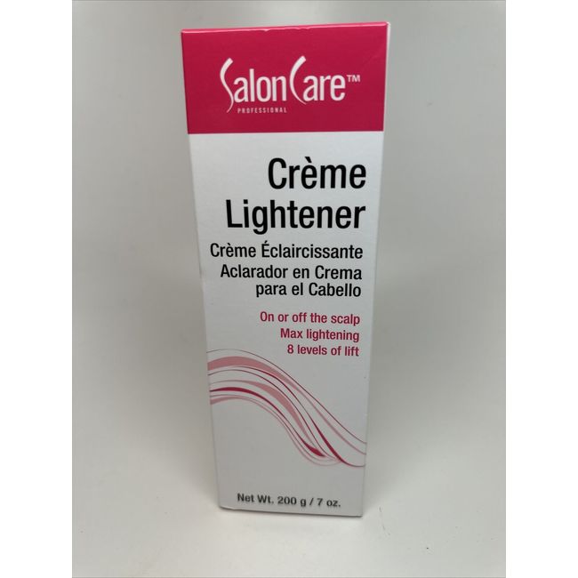 Salon Care Crème Lightener 7 Fl Oz