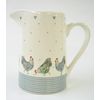 Gisela Graham Hen Sweet Hen Medium ceramic Jug