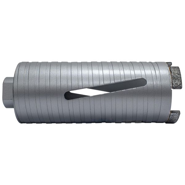 Mexco DCX90 Slotted Dry Core Drill, High-Performance Diamond Core for Drilling Masonry Materials - 65mm