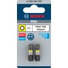 Bosch 2X PRO Torx Impact Bit (95 x 50 mm, Professional Accessory Screwdriver, Screwdriver)