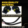 Conversion Wire H6054 to 9005 9006 Two Harness Head Light Adapter Plug Connector