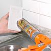 Gorilla Max Strength Clear Caulk Strong Construction Adhesive 2 Pack Waterproof