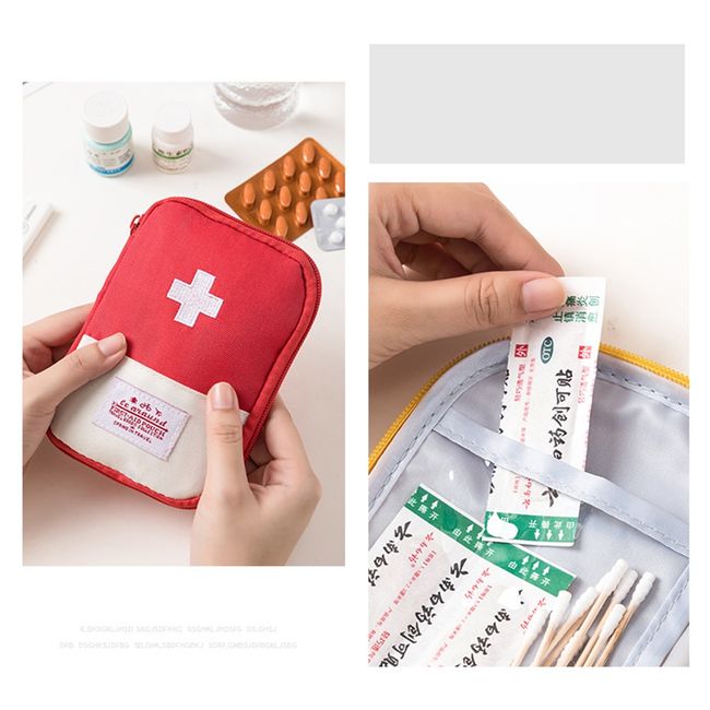 Cheap Outdoor Household Medicine Pill Storage Bag Cute Mini